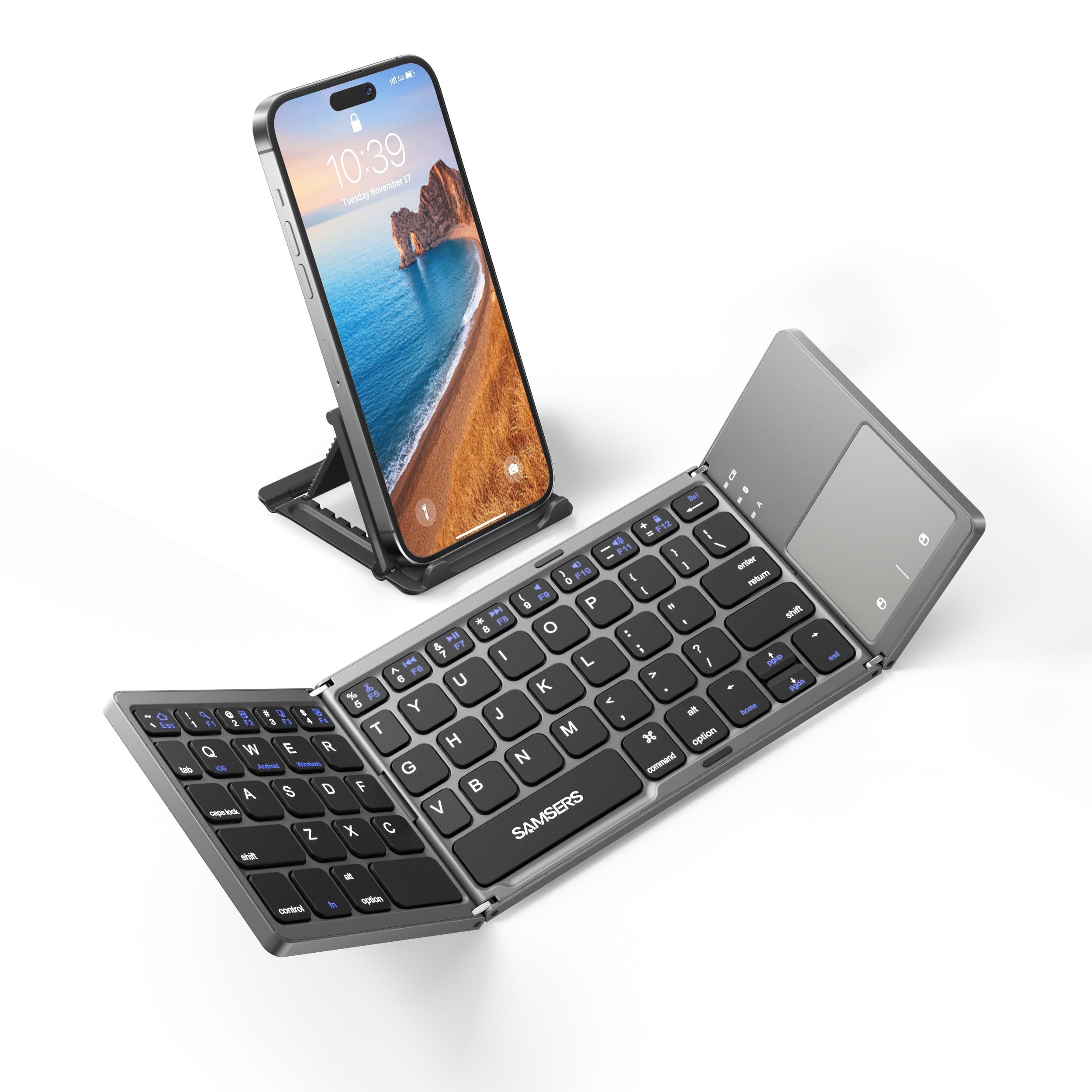 Mini Foldable Bluetooth Keyboard Your Ultimate On-the-Go Typing Companion