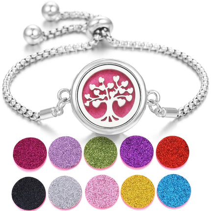 Stainless Steel Perfume Bracelet