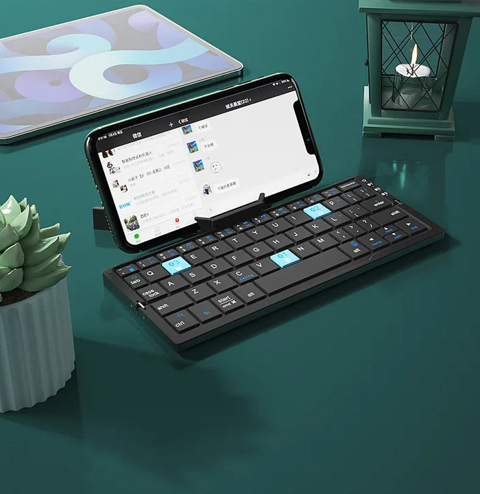 <h2>This mini foldable Bluetooth keyboard is perfect for travel. Easy to connect, smooth typing, and very portable. Great value for daily use.</h2><p></p><h4>⭐⭐⭐⭐⭐<br/></h4><h5>Merchant</h5><p>Aug 2, 2025<br/></p>