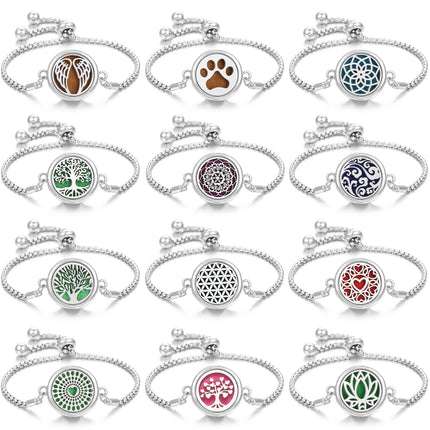 Stainless Steel Perfume Bracelet